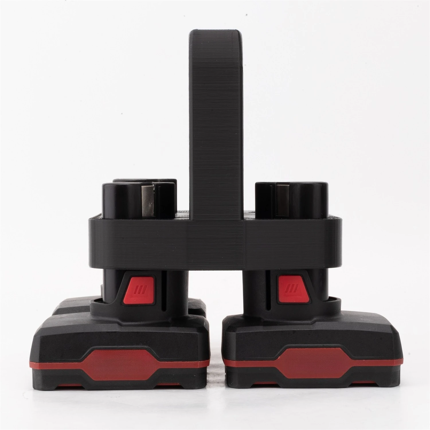 4-Slot Handheld Battery Holder Stand for PARKSIDE X12V Series Batteries, Portable Storage Bracket for Power Tool Batteries