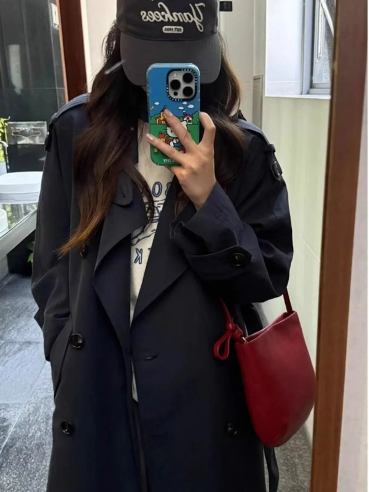 

Woman Trench Coat Women'S Spring Overcoat Clothing Winter Windbreaker Raincoat Ladie'S Coats On Sale Youthful Clothes Sales