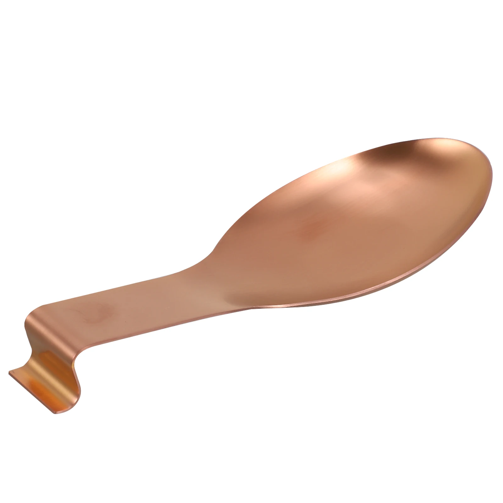 

Thickened Spoon Pad Soup Ladle Holder Stainless Steel Golden Tableware Cushion Mat Kitchen Utensil Rest Organizer Clean Counter