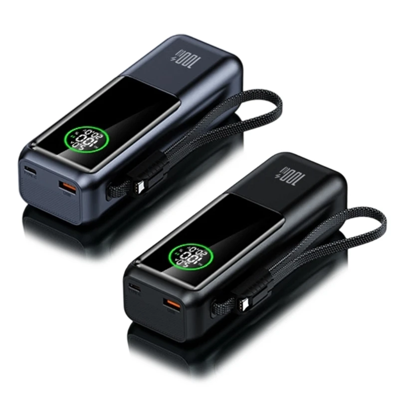 

Портативные зарядные устройства для быстрой зарядки своими руками, корпус 20000 мАч, 100 Вт, светодиодный цифровой дисплей, для