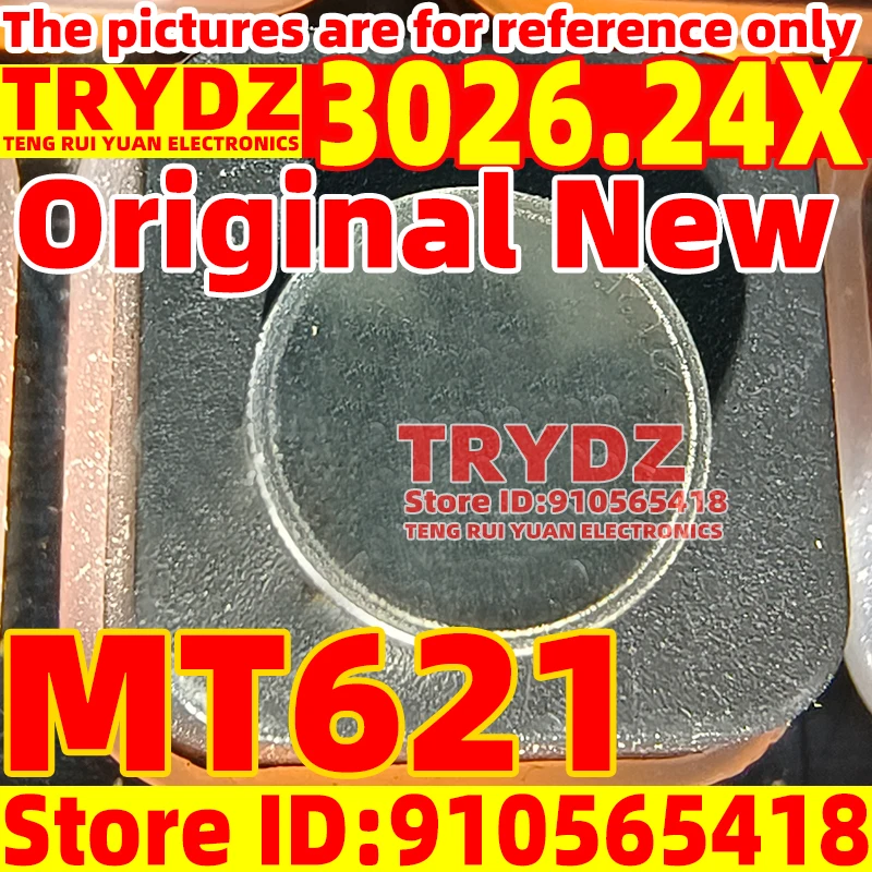 1 шт., оригинальная новая аккумуляторная батарея для часов MT621 3026.24X, батарея с двумя когтями