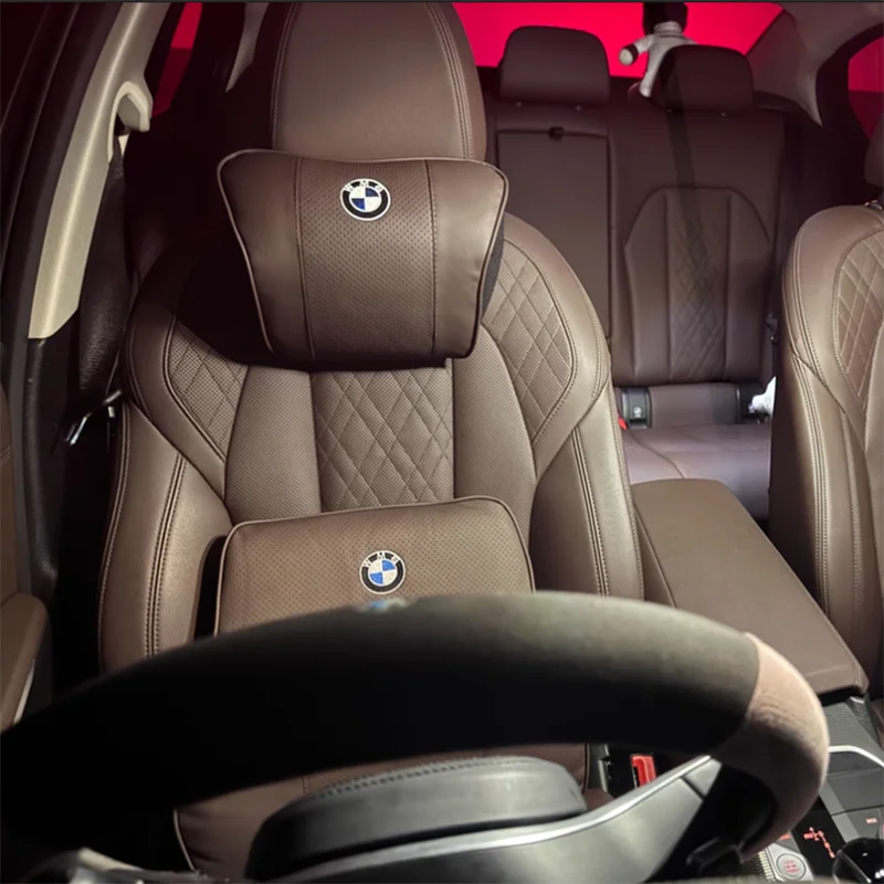 

Для BMW E90 E36 E60 F22 F21 E46 E39 E30 F20 E87 E92 X5 E34 M Спортивная автомобильная подушка для шеи Защитная поясничная поддержка Дышащая подушка