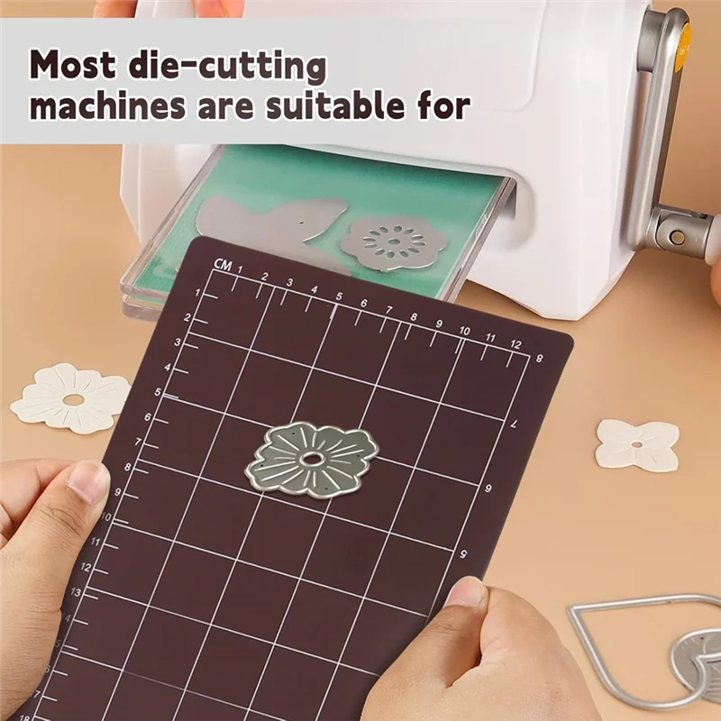 

Y17A Магнитная прокладка с сетками размеров карт Черные магнитные режущие прокладки Машина для высечки колодок