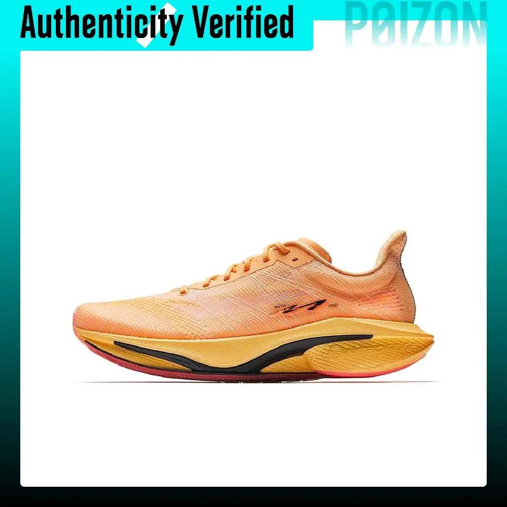 Anta Mach 4 PRO Cushioning, Wear Resistant Low top Nitrogen Technology Marathon Training Race Running Shoes Men's 112535584-5