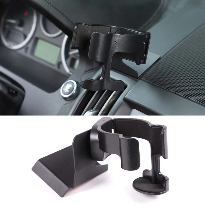 For-Land Rover Freelander 2 2007-2012 Carbon Steel Car Center Air Vent Mobile Phone Holder Accessories Black