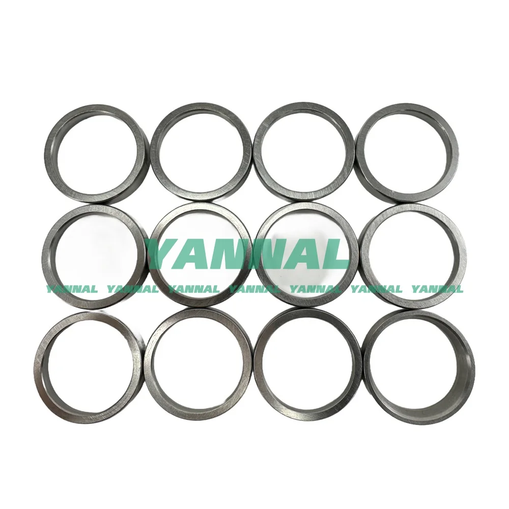 

12 PCS 6D140 Exhaust Valve Seat For Komatsu Excavator Engine Parts