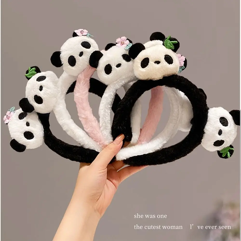 Sweet Chinese Style Panda Headband Zoo Hair Clip Cute Cartoon Hair Band Hairbands Hair Accessories Hair Hoop Photograph