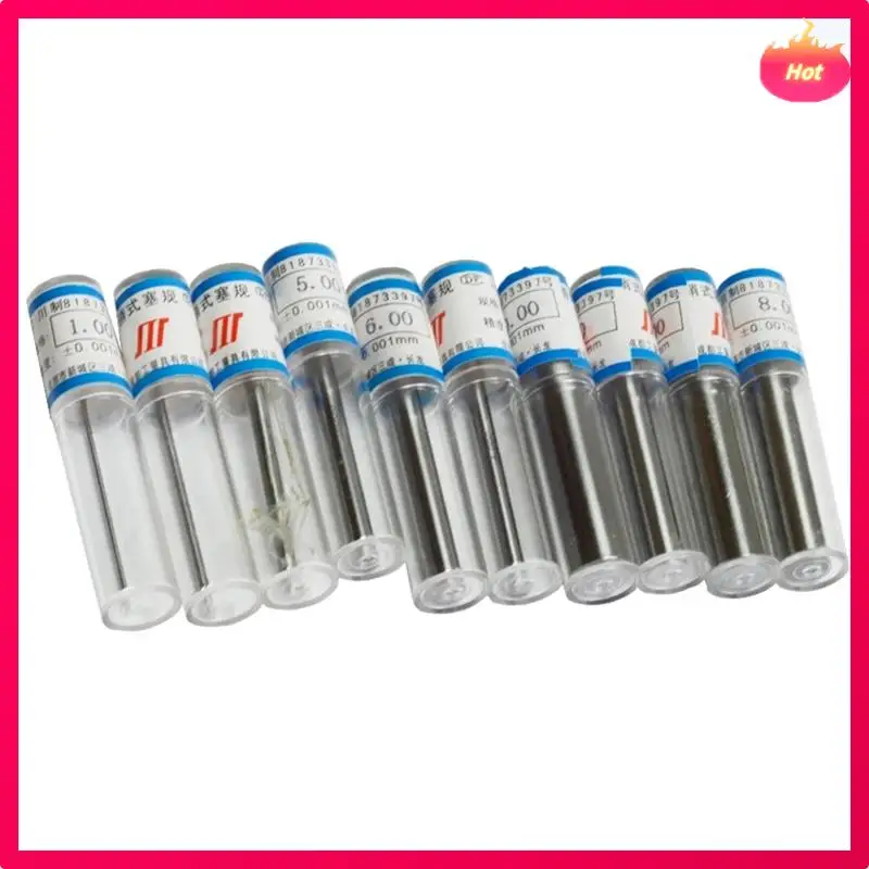 

ABYP 101Pcs/Lot Step 0.01Mm Precision Steel Pin Gauge Smooth Plug Gauge Hole Gauge Set Pin Measuring Tool