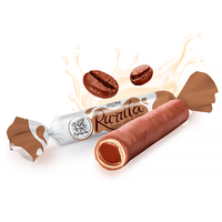 Flying Cow Rurrita waffle tubes with coffee-truffle flavor filling 1 kg
