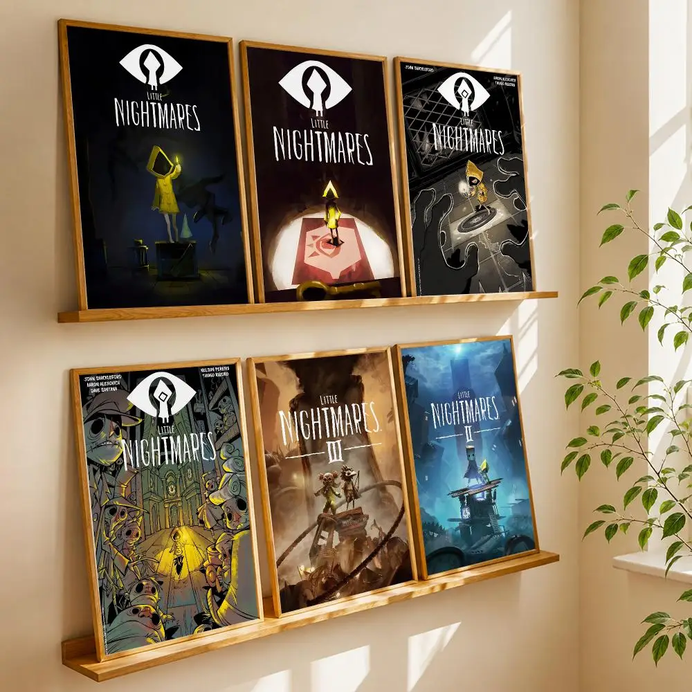 Little N-Nightmares Spiel-Poster HD Wandaufkleber für Zuhause, Flur, Wohnzimmer, Schlafzimmer, Bar, Büro, Dekor-Kunstdrucke