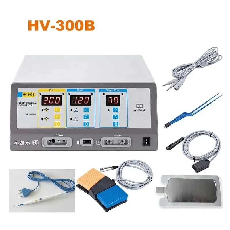 THR-HV300B Cheap Electrocautery Generator Unit Diathermy Machine For Gynecology Urology Surgery