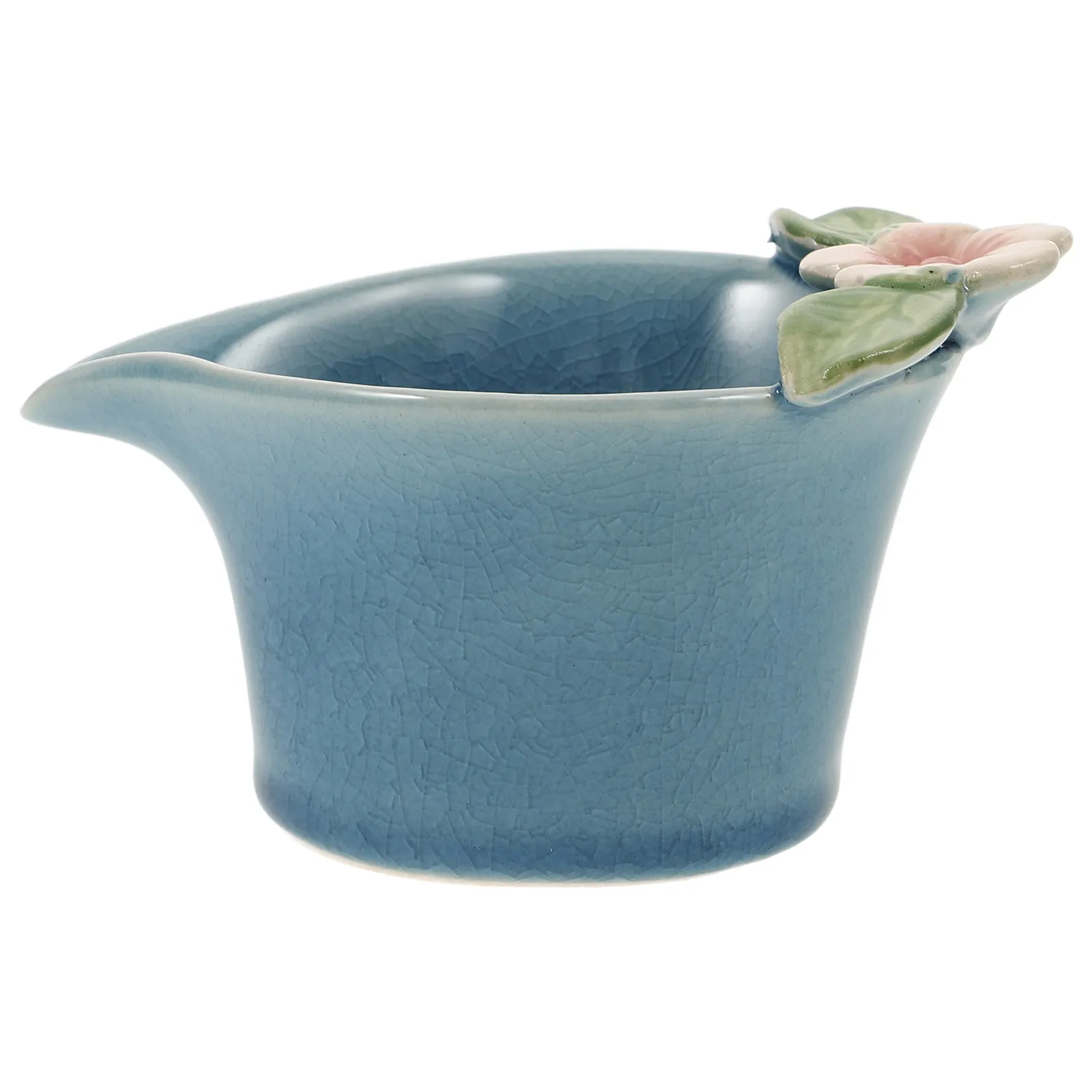Cuenco de Cerámica Tailandesa para Aceites Esenciales, Elegante Plato Azul para Spa, Cuenco Multiusos para Mezclar, para Masajes, Crema Facial, Mezcla de Aceites