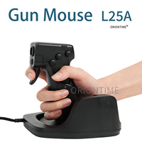 OrionTime L24 L25A Gun Mouse FPS Game Pistol Handle Grip Wired Peripherals Pc Custom Gamer Accessories Gaming Mice