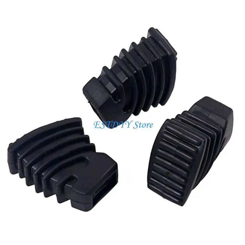 

G6DE 3Pcs Stand Mat Tripod Snare Stand Rubber Creative Chair Foot Drum Stool Leg Pads