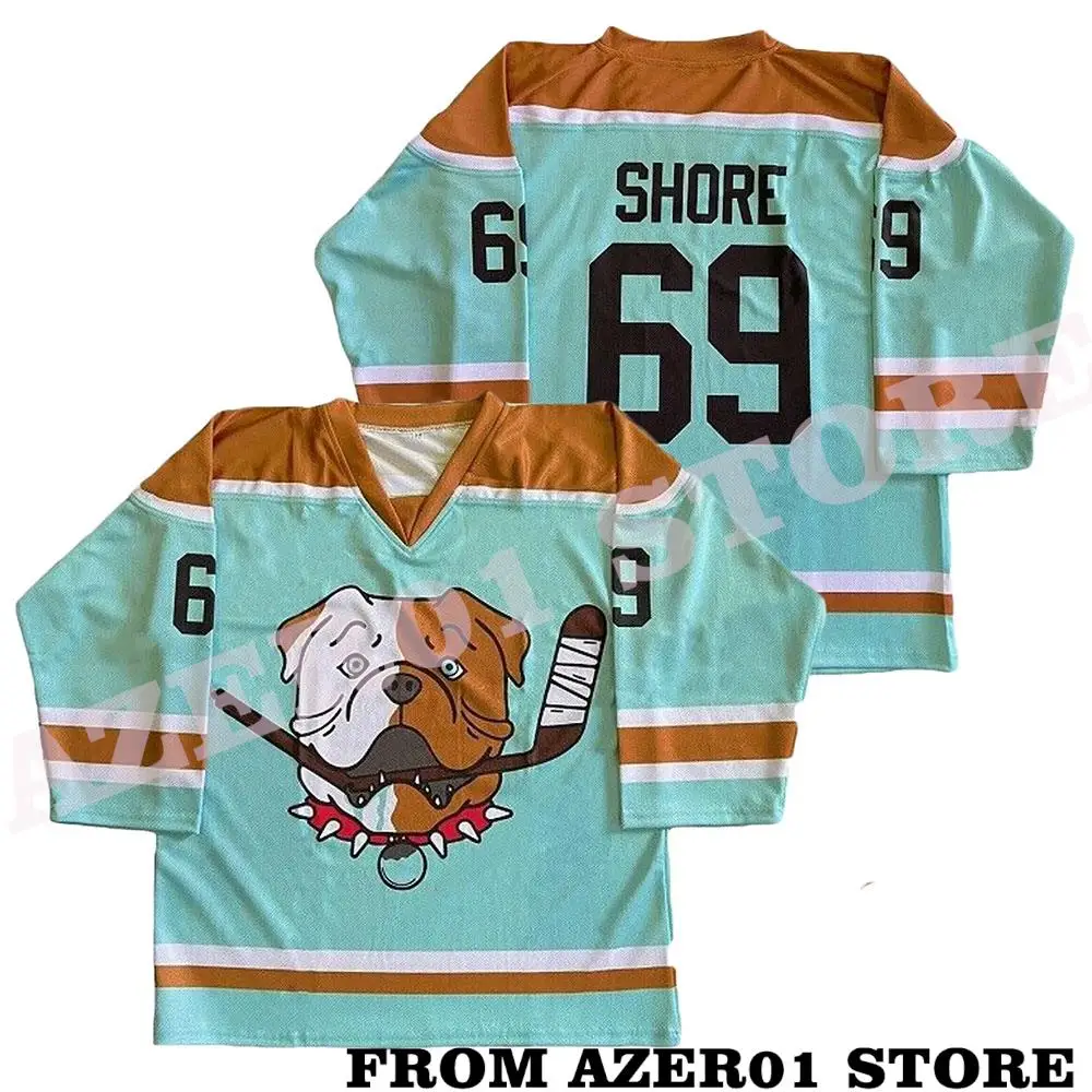 Shoresy Sudbury Bulldogs hoki Jersey hoodie Merch Musim Dingin Pria/Wanita lengan panjang kaus hoodie Logo Crewneck