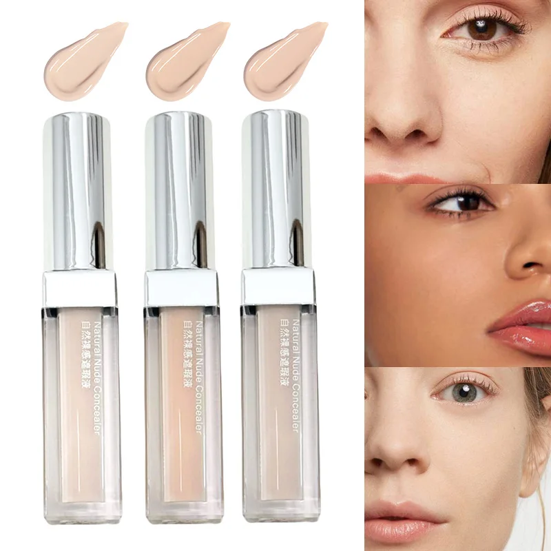 SHAQINUO Natural Naked Concealer - prosty i praktyczny, łatwy w aplikacji, zakrywa i rozjaśnia cienie pod oczami