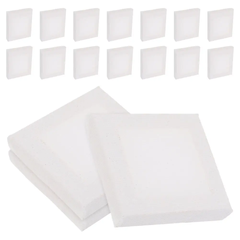 20Pcs Oil Painting Frames Mini Cotton Canvas Sturdy Small Paint Canvas for DIY Adults Home Decoration Small Canvases