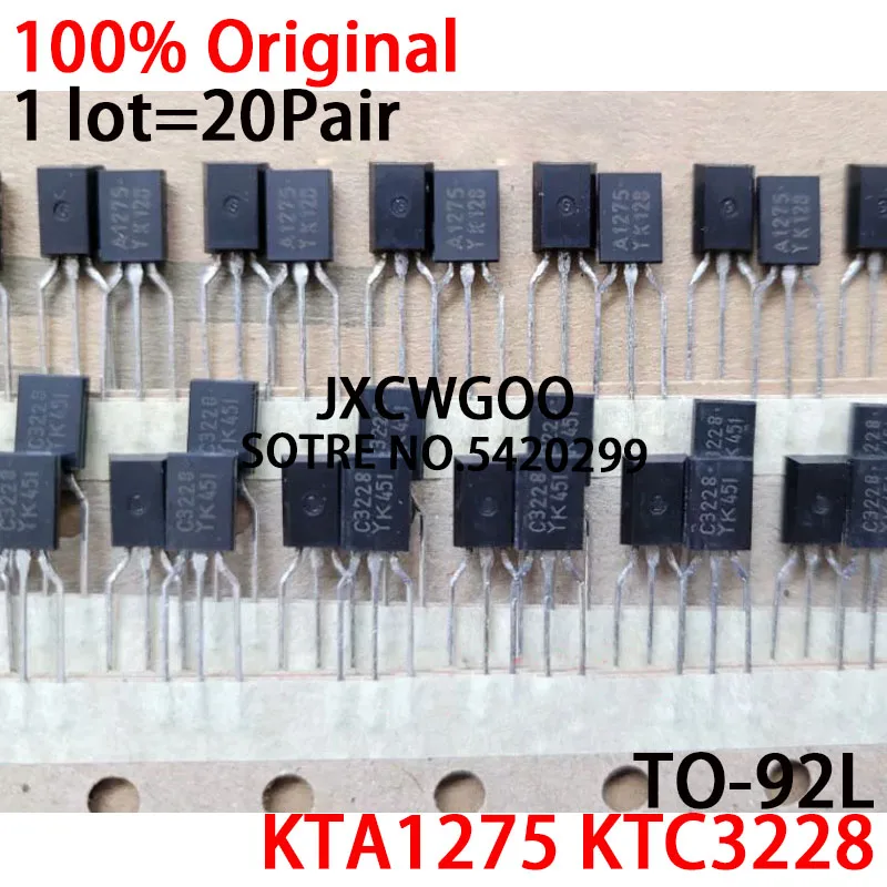 KTA1275 A1275 KTA1275-Y  KTC3228 C3228 KTC3228-Y TO-92L New orignal 20pair/lot