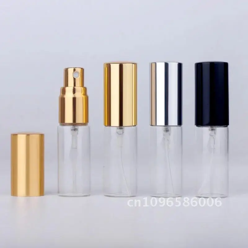 100pcs x 5ml 10ml 15ml Portable Empty Bottle Case Travel Parfum Spray For Bottle Sample Perfume Cosmetic Makeup Containrs Gift