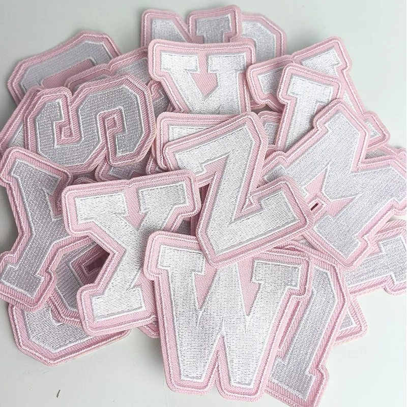 Limited edition canvas letter sticker makeup bag nylon waterproof travel storage bag DIY design portable storage bag