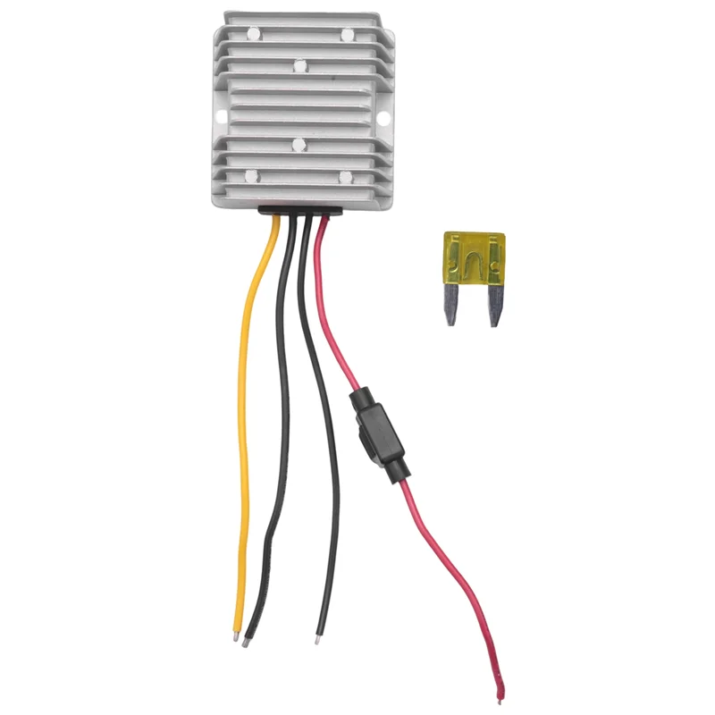 DC 36V/48V untuk 12V 20A konverter tegangan DC Regulator Reducer Step Down Buck pengubah daya dengan Fuse