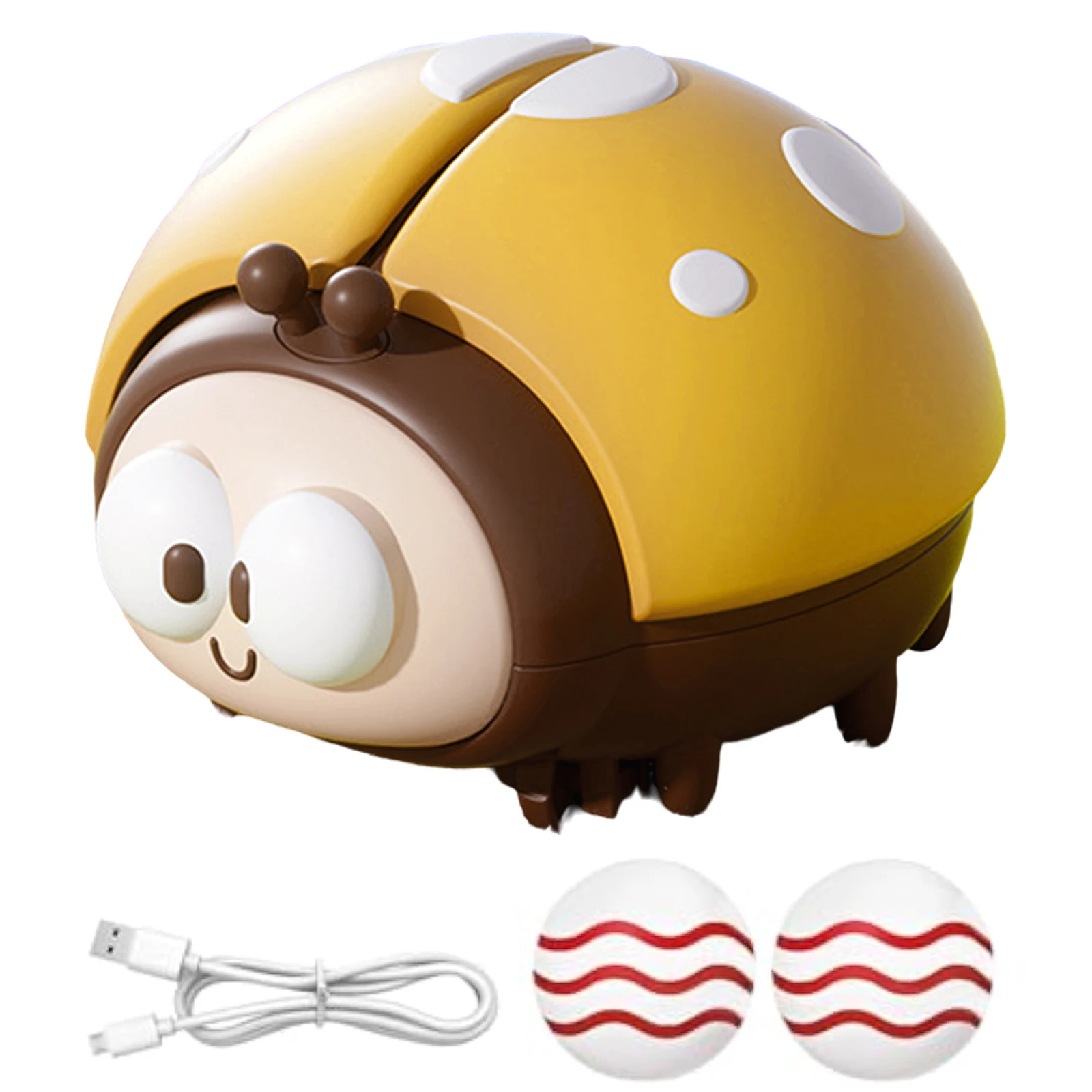 Ladybug Floating Ball USB Rechargeable Electric Toys Interactive Learning Toy for Classroom Tutoring Preschool Kindergarten