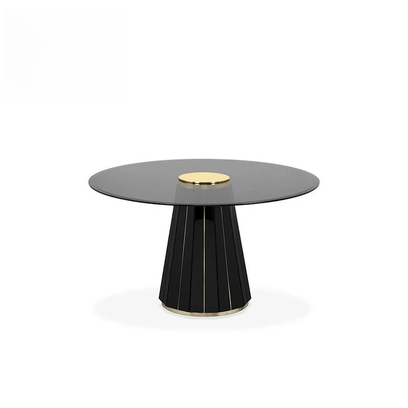 Marble countertop metal dining table