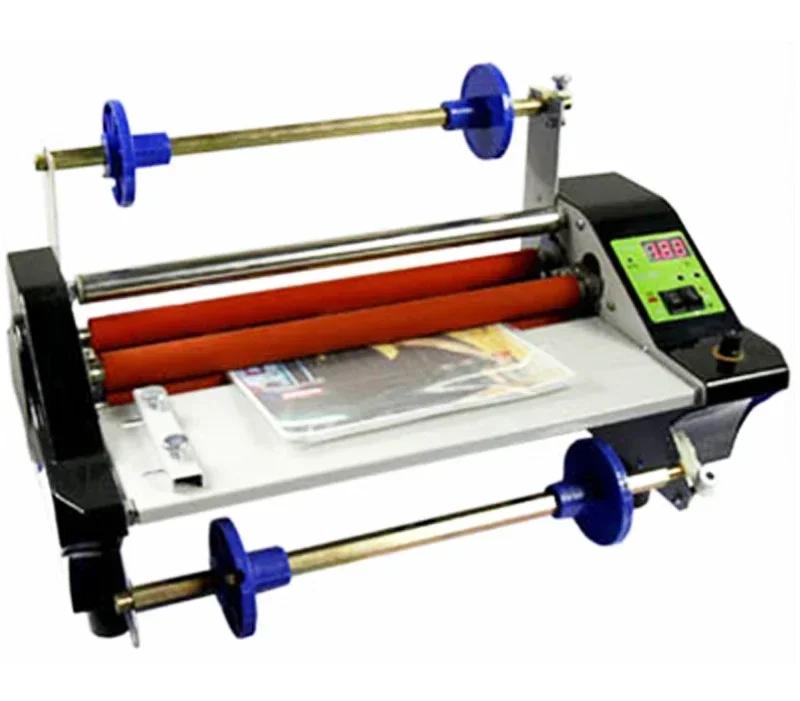 Hot Sale FM 360 S Paper Laminating Machine Hot Laminator Self-adhesive Crystal Label Cold Lamination Photo Book Laminating