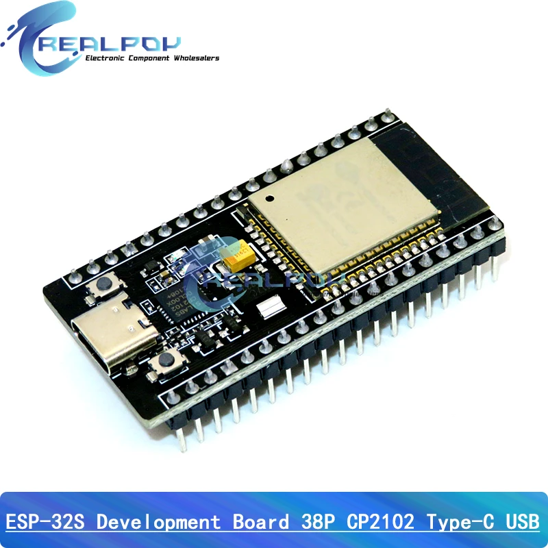 ESP32 Development Board TYPE-C / MICRO USB CP2102 WiFi+Bluetooth Dual Core ESP32-DevKitC-32 ESP-WROOM-32 Expansion Board 38PINS