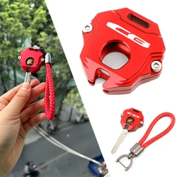 Funda para llave de motocicleta HONDA CB125R, CB650R, CB500X, CB500F, CB1100, CB1000R, llavero de cadena CB 650R, 500X, 500F, 1000R