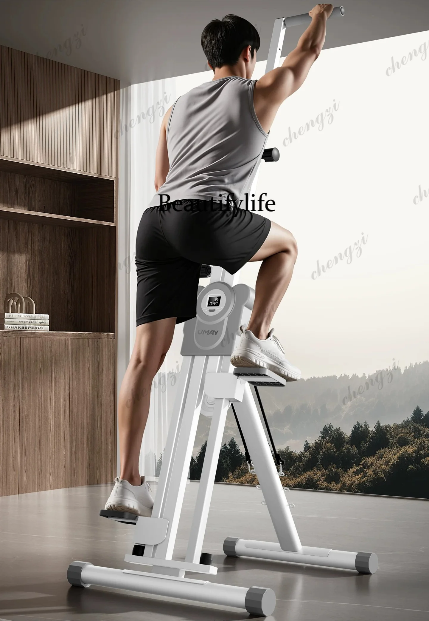Multifunctional   climbing machine Home fitness climbing machine Simulated rock climbing burning full body