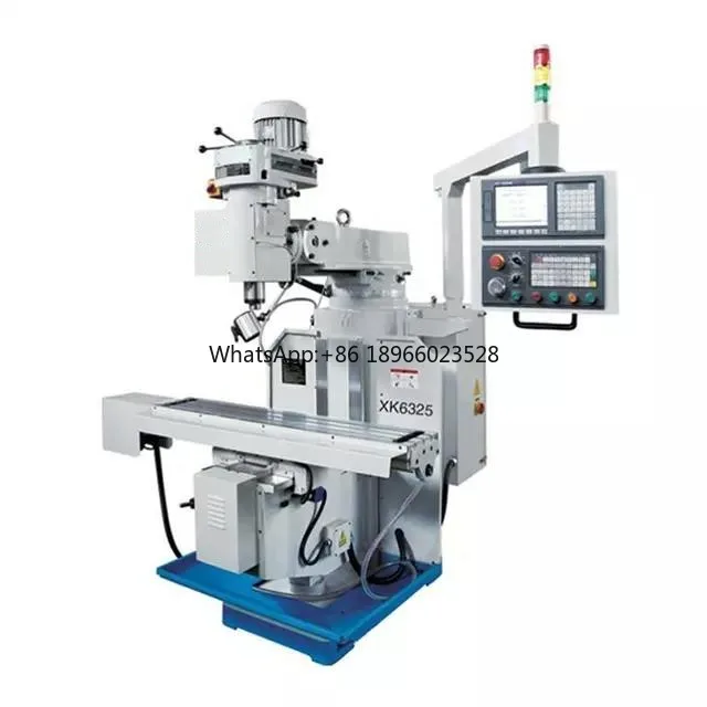 High efficiency milling machine cnc XK6325 cnc turret milling machine for metal