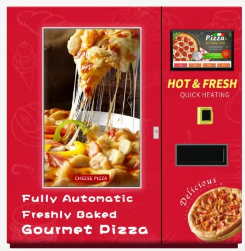 Smart Pizza Vending Machine Commercial Pizza Oven Automatic Fresh Pizza Maker for Shopping Center