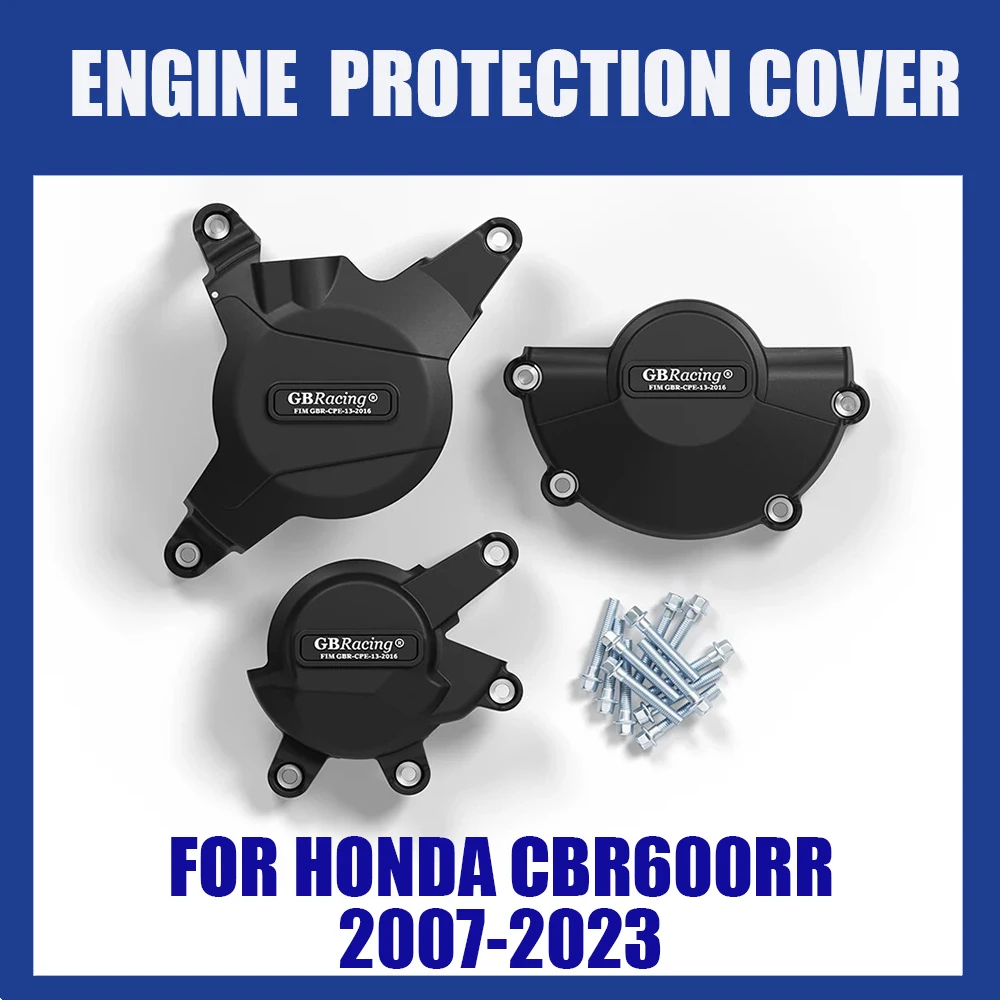 

For Honda CBR600RR F5 2007- 2023 Motorcycles Engine Cover Protection Case for GB Racing Engine Protection Cover