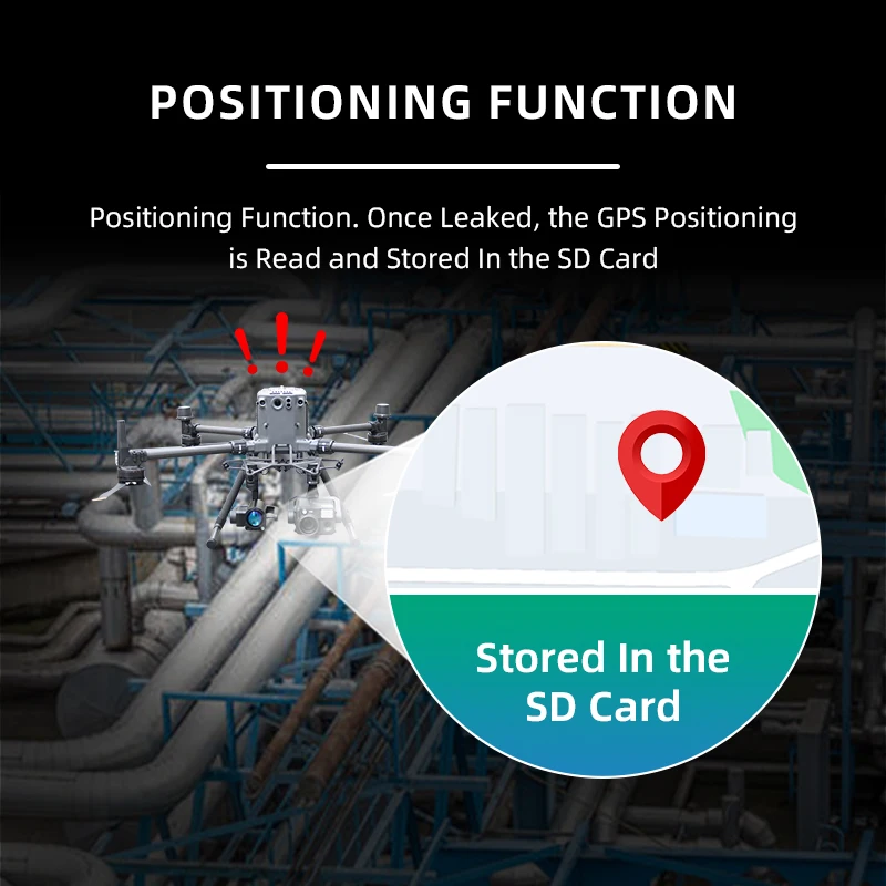 U10 UAV Based Arduino Laser Methane Detector Gas Sensor for Air Quality Monitoring