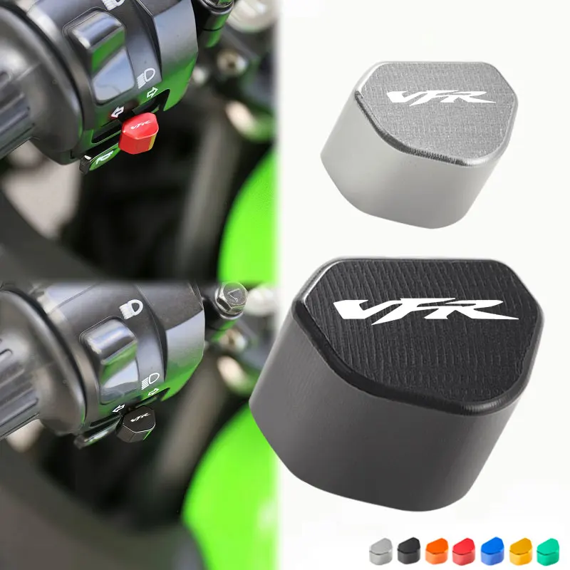 Tapa de llave de interruptor de señal de giro para motocicleta, para Honda VFR800 VFR800X Crossrunner VFR1200X Crosstourer VFR 800 1200 2015-2022