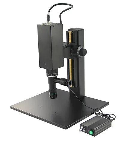 BS-1080FCA2 Parallel Optical System 0.6X-5.0X Zoom Body with 0.5X C-mount Adapter Monocular Measuring Video Microscope