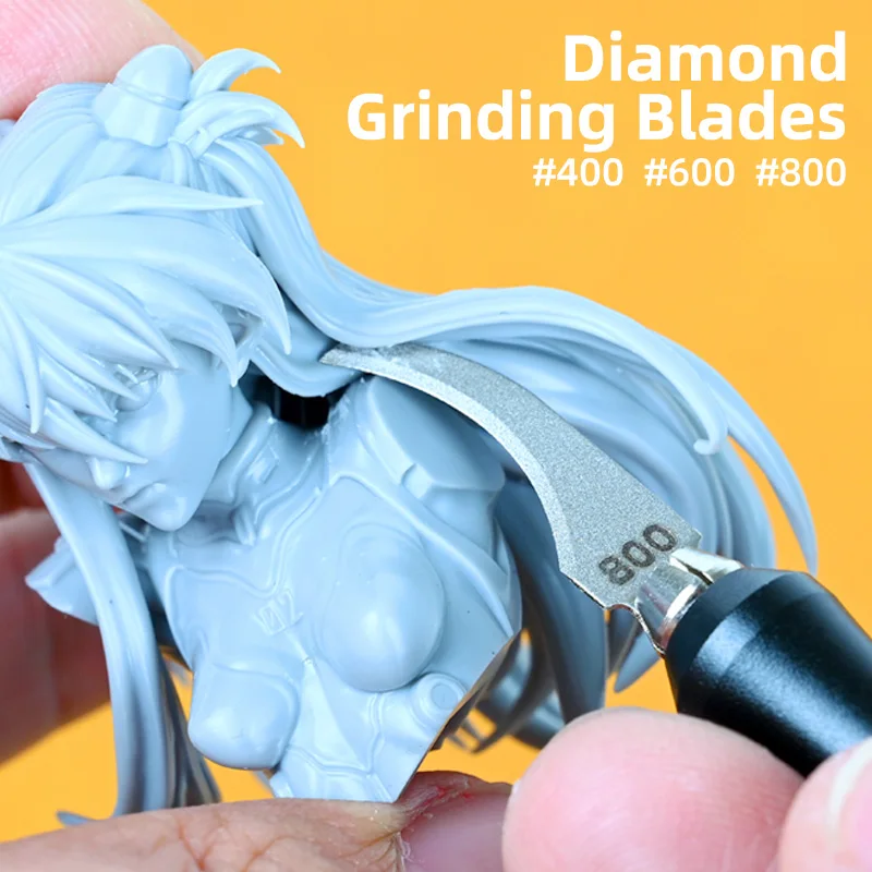 Diamond Grinding Blades Stainless steel file Seam Sanding Tool For Figures Handpieces Hair Clothes crease sanding