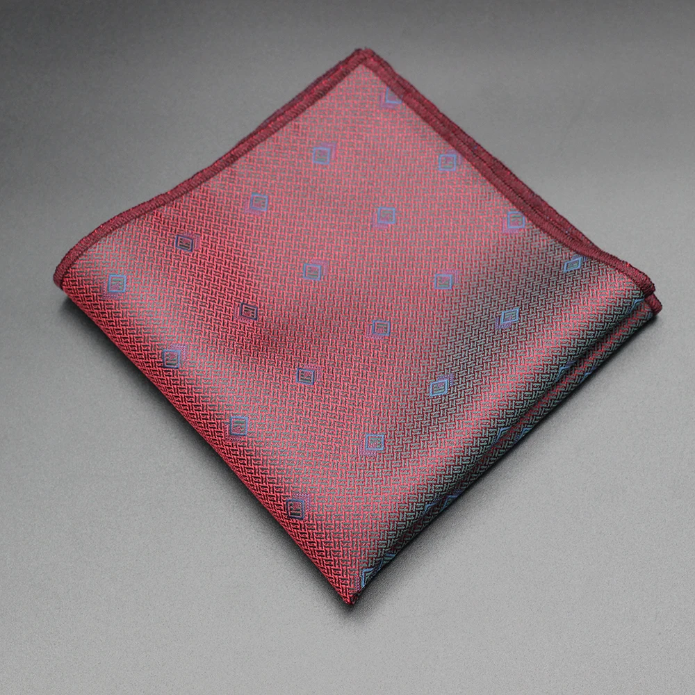 Fazzoletti da taschino in tessuto quadrato da taschino Accessori Bandana da uomo Abito da lavoro Sciarpa da petto con fazzoletto