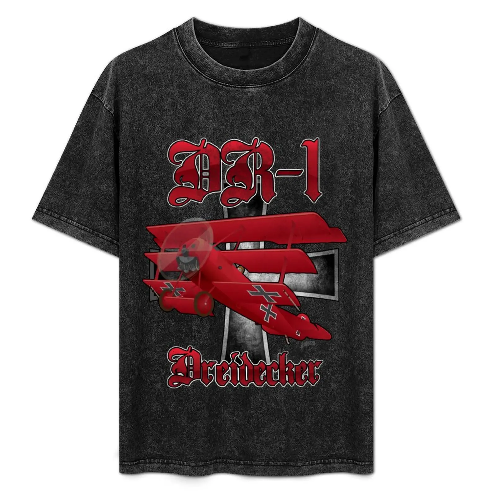 

DR-1 Red Baron Triplane WWI Warbird T-Shirt plain man t shirt Personalized t-shirt heavyweights anime shirts men