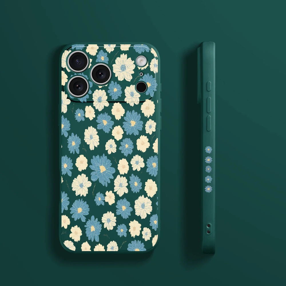 ديزي نمط حافظة من البولي يوريثان كوكه آيفون 17 برو ماكس 17 الهواء 16 15 14 13 12 11 برو ماكس XS Max7 8 Plus 16e 16 Plus