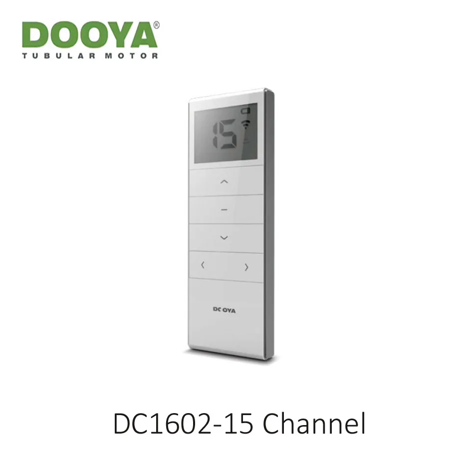 Dooya DC1602 mando a distancia de 15 canales para motor Dooya RF433, Control remoto de 15 motores, para Dooya DT52E/KT82TN/KT320E/DT360E