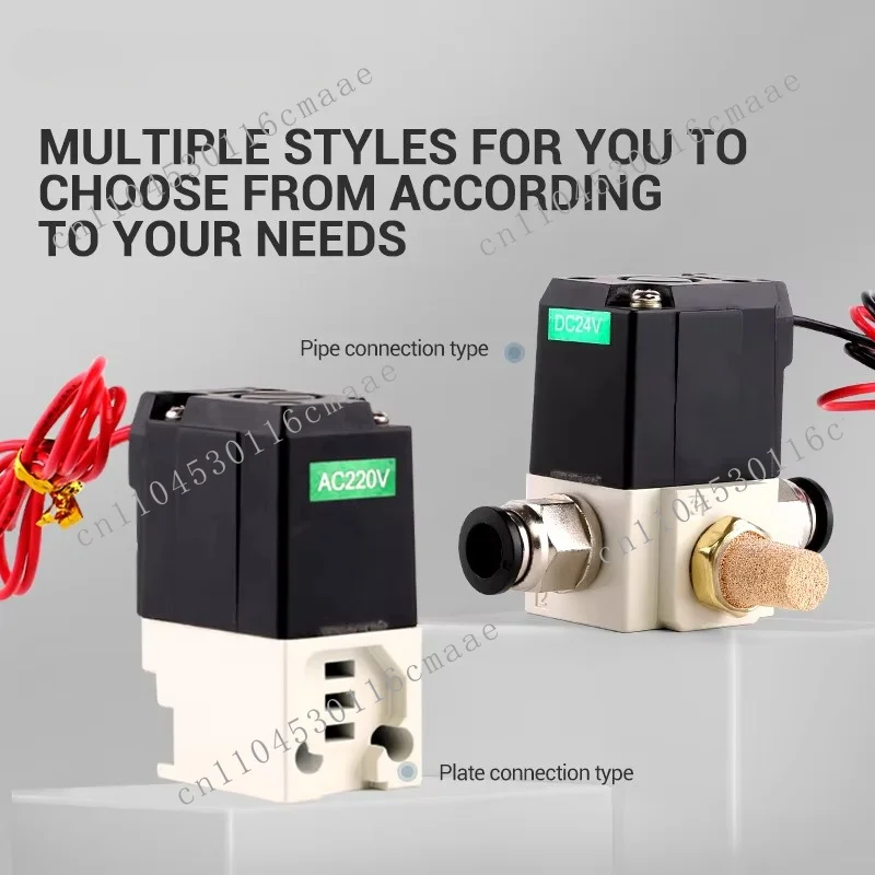 VT307 Three Port 3/2 Way High Frequency Solenoid Valve Direct Operated Poppet Type Vacuum Control Valve