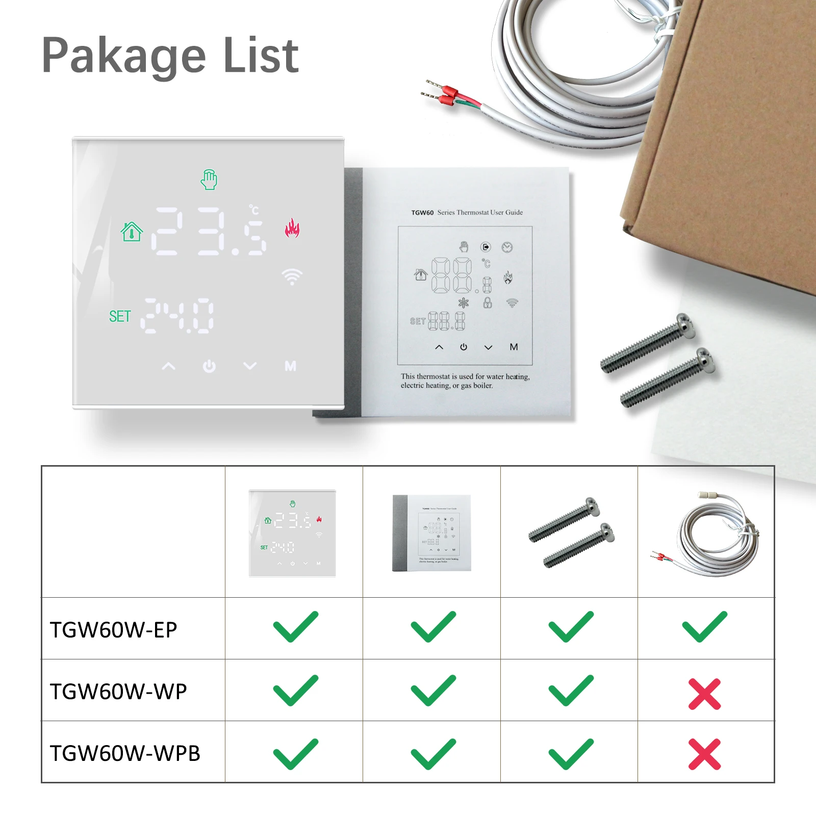 Termorregulador Beok Tuya Smart Home, Wi-Fi, Termostato de piso quente, aquecimento elétrico, controlador de temperatura, caldeira a gás, Yandex