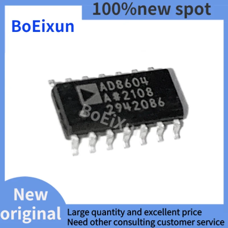 1-10 Pieces AD8604ARZ SOP-14 AD8604 Operational Amplifier Chip IC Integrated Circuit Brand New Original Free Shipping