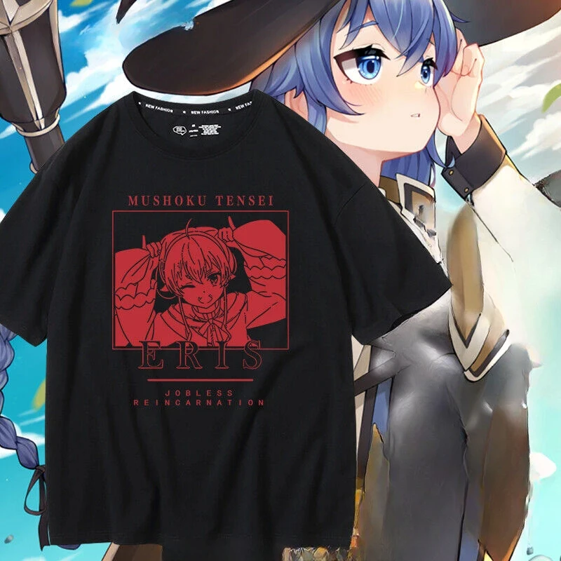 Mushoku Tensei Anime Casual Unisex T-shirt Short Sleeve Men Woman TEE