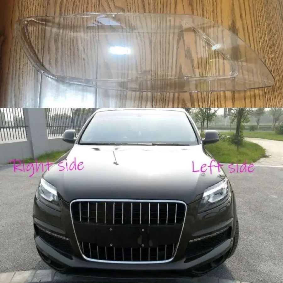 

For Audi Q7 2006 2007 2008 2009 2010 2011 2012 2013 2014 2015 Car Headlight cover Headlamp Lens Auto Shell Cover