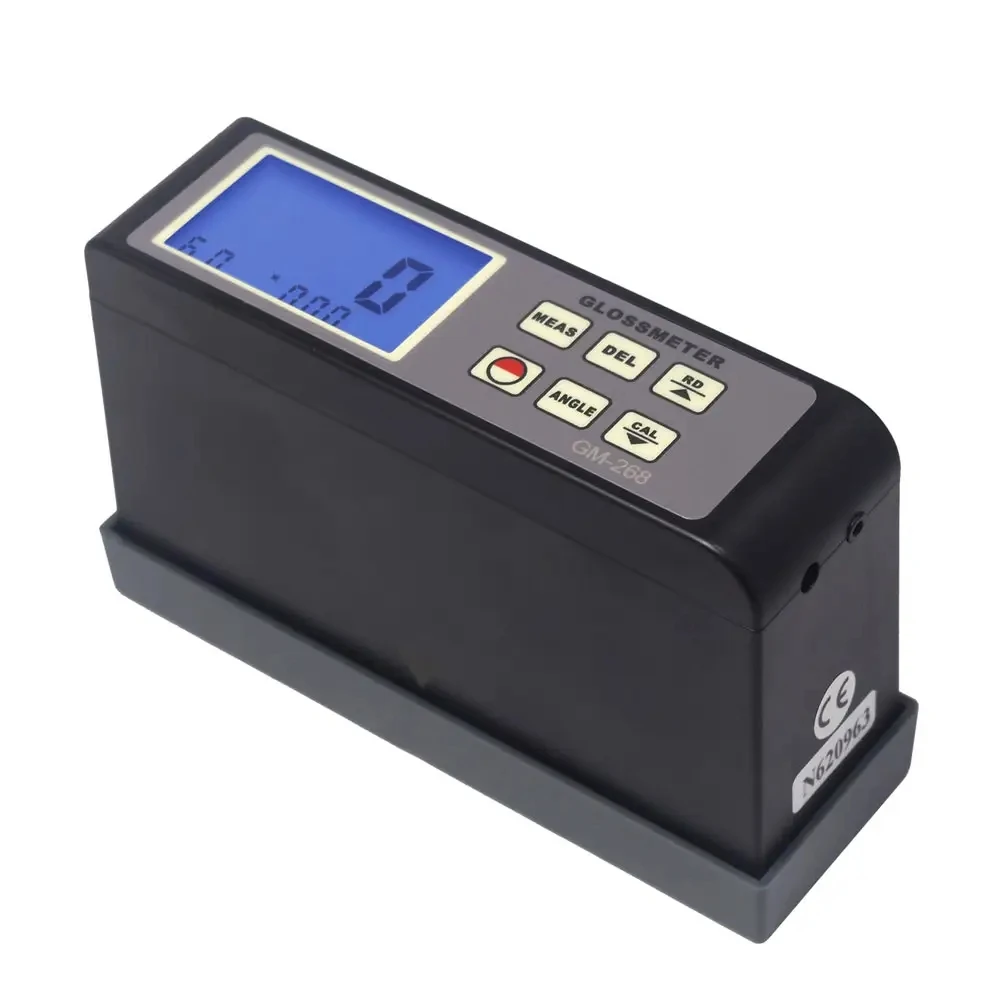 HEDAO GM-268 4 Digit Backlit LCD Gloss Meter 20/60/85 Digital Gloss Meter Multi-Sudut Glossmeter