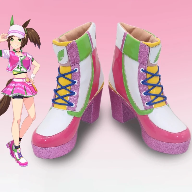 

Ines Fujin Cosplay Shoes Game Pretty Derby Role Play Boots For Women Girls