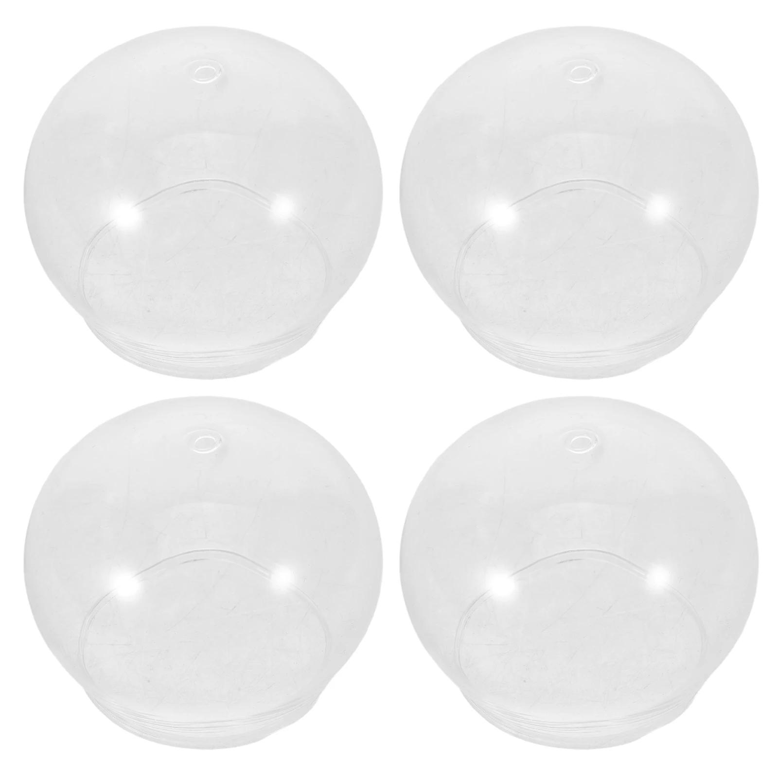 

4Pcs Wind Chime Glass Dome 70Mm Japanese Style Hanging Decor Craft Replacement for DIY Outdoor Garden Festival Patio Decoration